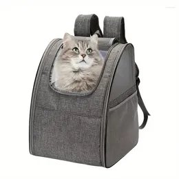Cat Carriers Pet Outing Bag Portable Breathable Small Dog Backpack Supplies