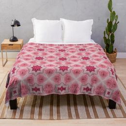 Blankets Rose Dream With Red Stars Wearable Zip For Beds Anime Bedding Throw Blanket