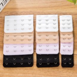 3/6Pcs Women Bra Strap Extender 2/3/4 Hooks Bra Extenders Underwear Clasp Strap female Intimates Accessories Elastic Bra Clip