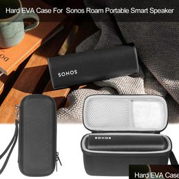 Portable Speakers 2021 Shockproof Eva Wlan Bluetooth Speaker Case For Sonos Roam Carrying Protective Hard Box Drop Delivery Electroni Otira