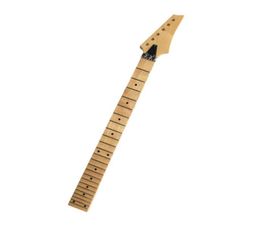 disado 21 22 24 Frets glossy paint maple Electric Guitar Neck maple scallop fingerboard inlay dots Guitar parts accessories3801263