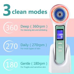 Electric Face Cleaners Facial Cleansing Brush Pore Ceaner Spin Brush & Blackhead Remover Vacuum Face Spa Massager For Skin Care