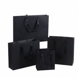 squar paper shop bag Gift Bag with Handle Square Potted Frs Paper Box Packaging Multifuncti Shop Bags Y9rA#