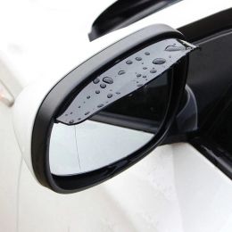 2 Pieces Car side Mirror waterproof Sun Visor Rain Eyebrow Auto Car Rear View Side Rain Shield Flexible Protector For Car