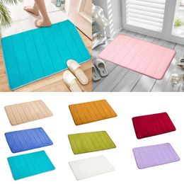 Bath Mats Christmas Blanket Full Size Memory Foam Mat Bathroom Rugs Toilet Soft Non Slip Bedroom Floor Shower Rug Decor