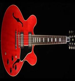 EricClapton Crossroads Aged Cherry Relic 335 Electric Guitar One Piece Neck Little Pin Tone Pro Bridge Woman Tone Signature1867955