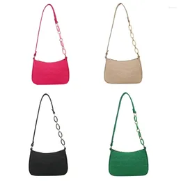 Evening Bags Fashion Bag Armpit Shoulder For Girl Women Lady Purse Underarm Trendy Handbag Carrying Tote E74B