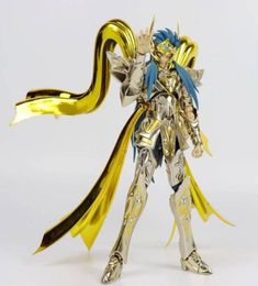 New Arrival Great Toys Saint Seiya EX Aquarius Camus God Cloth SOG Metal Armor GT model EX Myth Cloth Action Figure Gifts40629316837633