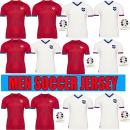 24 25 Serbia Hot selling national team Soccer jerseys MILIVOJEVIC TADIC JOVIC KOLAROV Kostic Vlahovic SERGEL MATIC national football team Uniforms Men Shirts