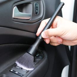 Car Brush Ultra-Soft Detailing Brushes Super Soft Auto Interior Detail Brush With Bristles Car Dash Duster Vehicle Cleaning Tool