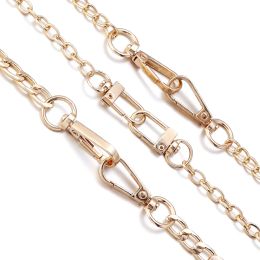 Metal Aluminium Replacement Bag Chain 20/40/80/120cm Women Shoulder strap for bags replace Crossbody chain Bag Accessories