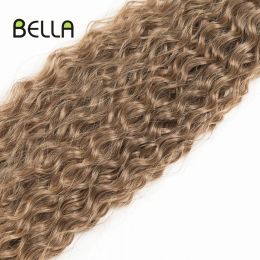 Bella Synthetic Hair Deep Wave Hair Bundles Synthetic Hair Extensions Long Curly Hair Synthetic Bundles Ombre Colour For Women