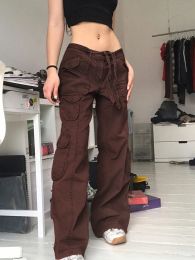 Weekeep in voller Länge Mom Jeans Märchen Y2K Baggy Straight Denim Hosen Frauen Streetwear Low Rise Cargo Jeans Freund Harajuku