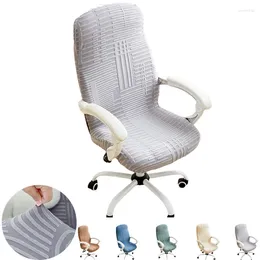 Chair Covers High Stretch Office Cover Elastic Jacquard Computer Chairs Slipcovers Washable Gaming Seat Protector Home Study