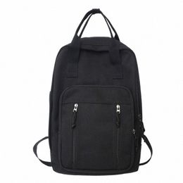men's Fi Canvas Backpacks Designer Large-capacity Male Light Leisure Outdoors Travel Knapsacks Man Trend Student Schoolbags 15t4#
