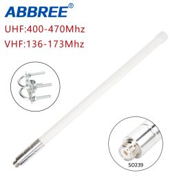 ABBREE BL-01 Dual Band VHF UHF Antenna 144/430MHz Walkie Talkie Fiberglass Antenna for Amateur Car Mobile Two Ham Radio