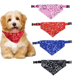 Dog Apparel Pet Neck Scarf Puppy Cat Collar Bandana Saliva Towel Accessories Adjustable