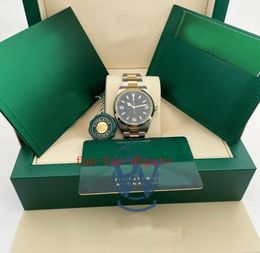 With Box Papers highquality Watch New Version Explorer I Perpetual 124273 18K Yellow Gold Complete Mechanical Automatic Men0392817026