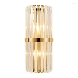 Wall Lamps Modern Lamp Led Crystal For Living Room Bedroom Corridor Nordic Loft Decor Bedside Light Fixtures