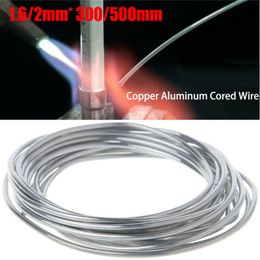 Easy Melt Universal Welding Rods Copper And Aluminium Flux Cored Wire Welding Rod Weld Accessories 500MM*2MM Silver Welding Wires