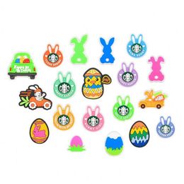 Shoe Parts & Accessories Wholesales Happy Spring S Easter Egg New Rabbit Encanto Clog Charms Drop Delivery Shoes Dhoj3