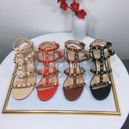 High-heeled women's sandals new thick with 6CM everything with one-line buckle women's shoes open toe sandals nail bronze buckle eur34-42