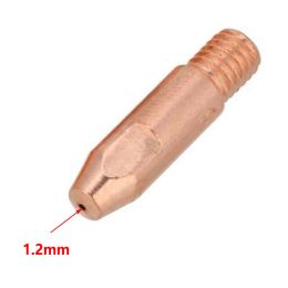 Copper Contact Tip M6 For Binzel 24KD MIG/MAG Welding Torch 0.8/1.0/1.2mm Welding Nozzles Soldering Supplies