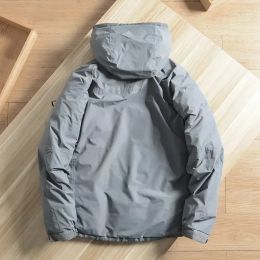 Mens Snow Snow Parkas с капюшоном Ветропролита водонепроницаем