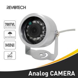 Revotech CCTV Analog Mini Type 700TVL Effio-E CCD / CMOS Security Video Camera Metal Indoor Surveillance Cam System