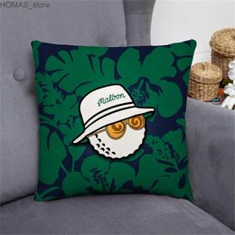 Pillow M-Malbons Decorative case for Cover Short Plush Sofa Cushion cases 40x40 Lounge Chairs Cushions s 45*45 Y240401