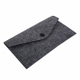 felt Storage Sleeve for Cellphe-Protective Felt Wallet Pocket Holder Bag for Cell Phe Card C Pens Sunglasse Z5wg#