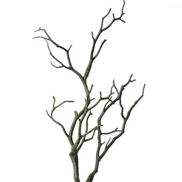 Decorative Flowers 3 Pcs Boho Decor Vase Branch Bohemian Fake Branches For Decoration Tree Artificial