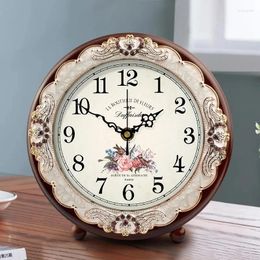 Table Clocks Decoration Desk Clock Mute Bedroom Bedside Sitting Modern Living Room Creative Decoracion Habitacion