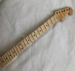 Electric Guitar Neck Canada Maple 22Fret 255quot Scallop fretboard Diy Guitar1436796