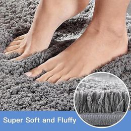Bath Mats Easy To Clean Non-skid Mat For Safe Bathroom Environment Multi-functional