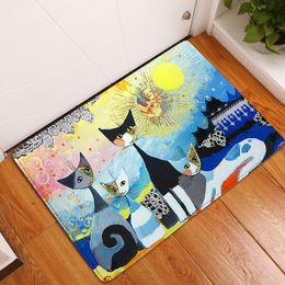 Welcome Door Mats Children's Room Anti-Slip Floor Mats Kitchen Rugs Entrance Door Bathroom Home Decor Mats Custom Floor Mats