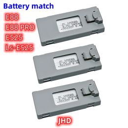 JHD Drone Battery For E88 E88 PRO Ls-E525 E525 PRO Mini RC Drone Battery 4K Drone E88 PRO RC Plane