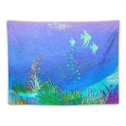Tapestries Underwater World Tapestry Bedroom Decorative Wall