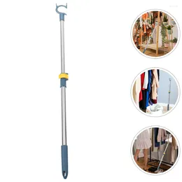 Hangers Heavy Duty Clothes Hanger Rail Ceiling Hook Retractable Reach Sticks