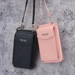 Evening Bags PU Luxury Handbags Womens For Woman 2024 Solid Hand Women's Crossbody Documents Wallet Shoulder Bag Accessories