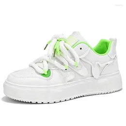 Casual Shoes White Vulcanised Sneakers Men Punk Platform Walking For Street Style Good Quality Sport Basketball