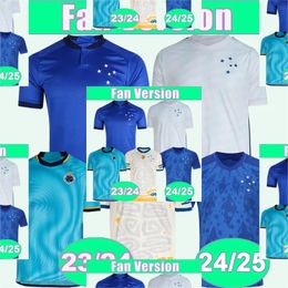 23 24 Cruzeiro WILLIAM t shirt Mens Soccer Jerseys MACHADO W.RIBEIRO M.VITAL 24 25 Home Away 3rd Special editions Football Shirts Aldult short sleeve Uniforms