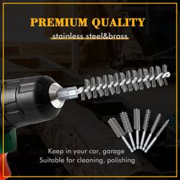 8-19mm Wire Tube Machinery Cleaning Brush Rust Cleaner Washing Polishing Tools For Automotive/Manufacturing/Processing Industry