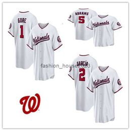 2023 New National Team 2# GARCIA 5# ABRAMS 1# Baseball Jersey Kits