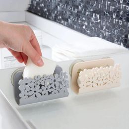 Kitchen Storage PP Sponge Holder Racks Adhesive Sink Organizer Shelves Bathroom Dishcloth For Towel Rag Hanger