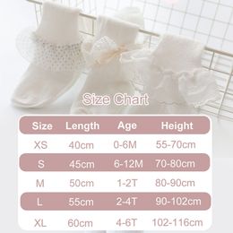 Bow Flower Stockings for Infant Newborn Little Girl Socks Lace Mesh Pantyhose Cute Girls Baby Tights Baby Girl Legging Tights