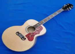 Solid Wood Section 43 Inch J200 Series Acoustic Guitar0123186941
