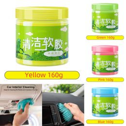 Upgrade Cleaning Gel For Automotive Vent Outlet Removal Detail, Putty, Universal Car Steering Wheels Laptop Home Dust Cleaner