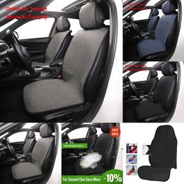 Upgrade Four Seasons Comfortable Front Row Protective Pad Breathable Car Seat Cushion Cover Universal Car-Styling