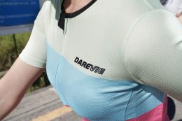 Darevie Kobiety rowerowe Jersey garnitur elastyczność miękka oddychająca rowerowa jersey road Mountain Szybkie suche ubrania rowerowe wysokiej jakości